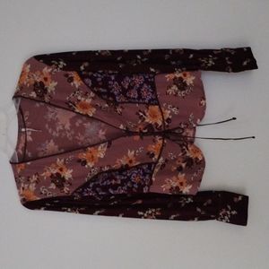 Free People floral blouse